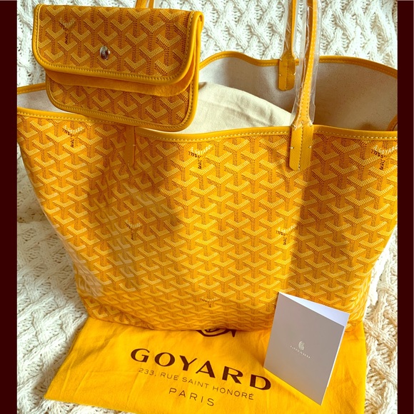 Goyard Handbags - Authentic Brand New Goyard St Louis GM- Yellow